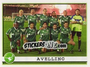 Sticker Avellino (Squadra) - Calciatori 2001-2002 - Panini