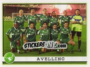 Sticker Avellino (Squadra) - Calciatori 2001-2002 n. 642 - Panini