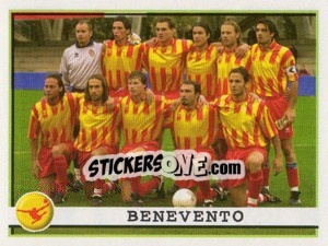 Sticker Benevento (Squadra) - Calciatori 2001-2002 - Panini