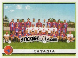 Figurina Catania (Squadra) - Calciatori 2001-2002 - Panini