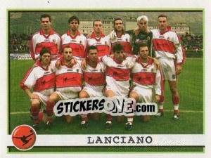 Sticker Lanciano (Squadra) - Calciatori 2001-2002 n. 652 - Panini