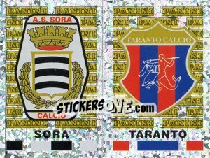 Sticker Sora/Taranto Scudetto (a/b)