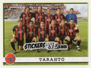 Sticker Taranto (Squadra) - Calciatori 2001-2002 - Panini