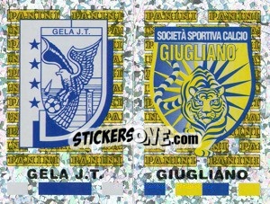 Cromo Gela/Giugliano Scudetto (a/b)