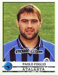 Cromo Paolo Foglio - Calciatori 2001-2002 - Panini