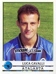 Cromo Luca Cavalli - Calciatori 2001-2002 - Panini