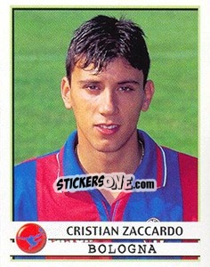 Sticker Cristian Zaccardo - Calciatori 2001-2002 n. A7 - Panini