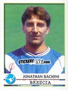 Figurina Jonathan Bachini - Calciatori 2001-2002 - Panini