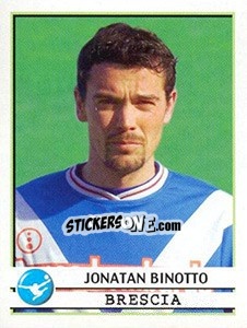 Sticker Jonatan Binotto - Calciatori 2001-2002 n. A13 - Panini