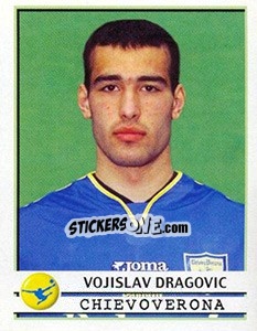 Sticker Vojislav Dragovic - Calciatori 2001-2002 - Panini