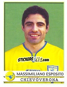 Sticker Massimiliano Esposito - Calciatori 2001-2002 - Panini