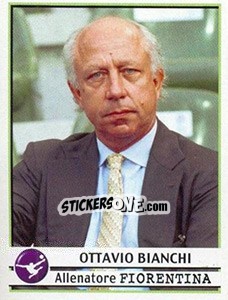 Sticker Ottavio Bianchi - Calciatori 2001-2002 - Panini
