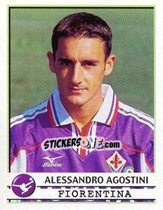 Figurina Alessandro Agostini - Calciatori 2001-2002 - Panini