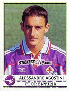 Sticker Alessandro Agostini - Calciatori 2001-2002 n. A22 - Panini