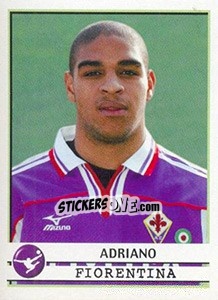 Sticker Adriano - Calciatori 2001-2002 n. A25 - Panini