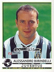 Sticker Alessandro Birindelli - Calciatori 2001-2002 n. A30 - Panini