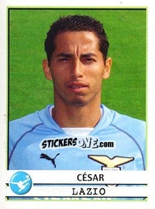 Sticker Cesar - Calciatori 2001-2002 n. A33 - Panini