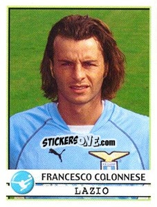 Sticker Francesco Colonnese - Calciatori 2001-2002 - Panini