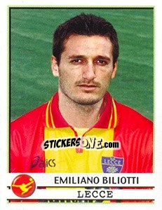 Sticker Emiliano Biliotti - Calciatori 2001-2002 n. A41 - Panini