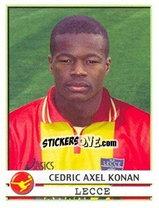 Sticker Cedric Axel Konan - Calciatori 2001-2002 n. A42 - Panini