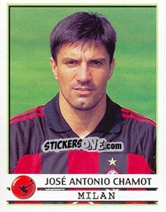 Cromo Jose Antonio Chamot - Calciatori 2001-2002 - Panini