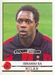 Cromo Ibrahim Ba - Calciatori 2001-2002 - Panini