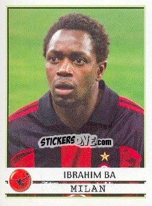 Figurina Ibrahim Ba - Calciatori 2001-2002 - Panini