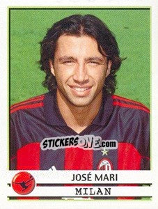 Sticker Jose Mari - Calciatori 2001-2002 n. A47 - Panini