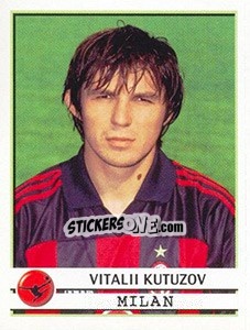 Sticker Vitalii Kutuzov - Calciatori 2001-2002 - Panini