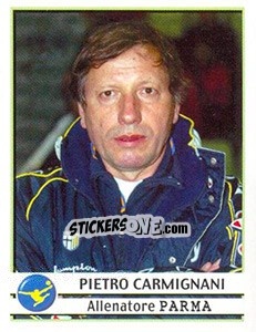 Sticker Pietro Carmignani - Calciatori 2001-2002 - Panini