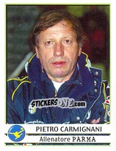 Sticker Pietro Carmignani - Calciatori 2001-2002 n. A49 - Panini