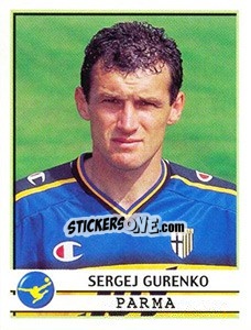 Sticker Sergej Gurenko - Calciatori 2001-2002 n. A51 - Panini