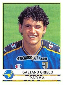 Cromo Gaetano Grieco - Calciatori 2001-2002 - Panini