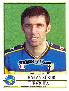 Sticker Hakan Sukur - Calciatori 2001-2002 n. A54 - Panini