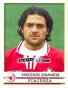 Sticker Vincenzo Sommese - Calciatori 2001-2002 n. A61 - Panini