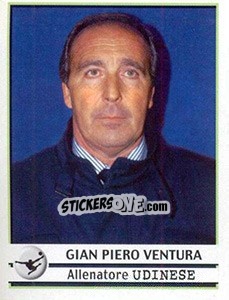 Sticker Gian Piero Ventura - Calciatori 2001-2002 - Panini
