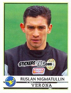 Figurina Ruslan Nigmatullin - Calciatori 2001-2002 - Panini