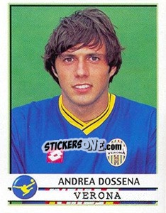 Figurina Andrea Dossena - Calciatori 2001-2002 - Panini