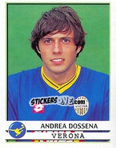 Cromo Andrea Dossena - Calciatori 2001-2002 n. A81 - Panini