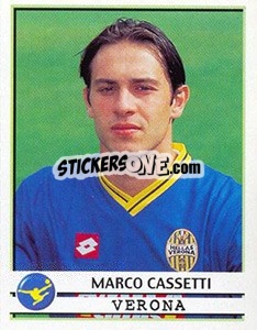 Sticker Marco Cassetti - Calciatori 2001-2002 n. A83 - Panini