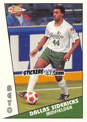 Sticker Beto - Major Soccer League (MSL) 1991-1992 - Pacific