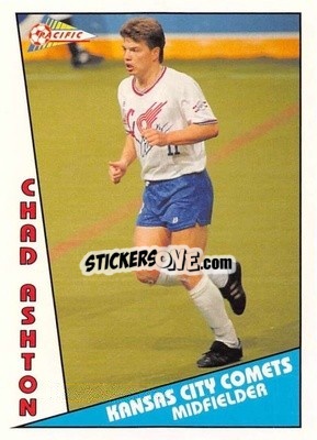 Sticker Chad Ashton - Major Soccer League (MSL) 1991-1992 - Pacific
