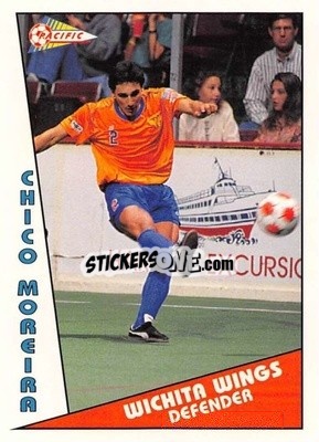 Cromo Chico Moreira - Major Soccer League (MSL) 1991-1992 - Pacific