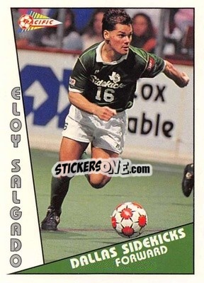 Cromo Eloy Salgado - Major Soccer League (MSL) 1991-1992 - Pacific