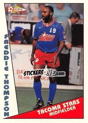 Sticker Freddie Thompson - Major Soccer League (MSL) 1991-1992 - Pacific