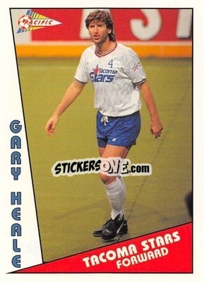 Sticker Gary Heale - Major Soccer League (MSL) 1991-1992 - Pacific