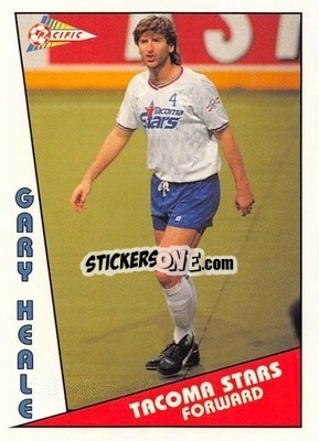 Sticker Gary Heale - Major Soccer League (MSL) 1991-1992 n. 19 - Pacific