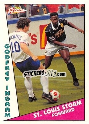 Cromo Godfrey Ingram - Major Soccer League (MSL) 1991-1992 - Pacific