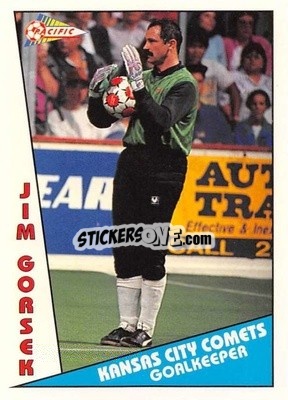 Sticker Jim Gorsek - Major Soccer League (MSL) 1991-1992 n. 112 - Pacific