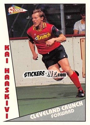 Sticker Kai Haaskivi - Major Soccer League (MSL) 1991-1992 n. 142 - Pacific